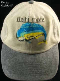 Mahi Fishing Hat Popmano Dolphinfish Offshore Cap New