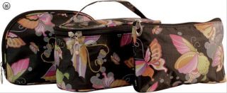 set Butterfly make up cosmetic case toiletry travel bag bags Mad Style