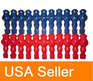 New 22 Red and Blue Foosball Table Men Player Soccer Table Football