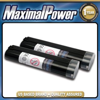 Two Batteries for Makita 9 6V Power Tool Ni CD 9001 9002 9033 9600