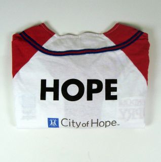 Autographed Mallary Hope 2012 COH Celebrity Softball Challenge Jersey