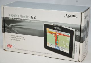 SEALED NEW Magellan Maestro 3250 Car Portable GPS Unit System Set