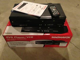 New Open Box Magnavox DVD Player/Tuner Free VCR Combo, DV220MW9 Free