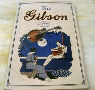 Gibson Mandolins and Guitars Catalog L 1920