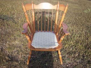 Tell City Chair Company Vintage Maple Chair