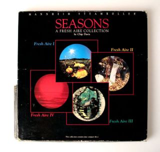 Mannheim Steamroller Seasons A Fresh Aire Collection 4 CD Box Set Used