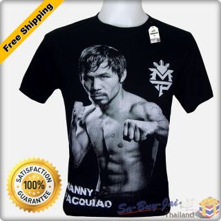 Shirt Manny Pacquiao Pac Man Boxing Champion RTO Vtg M L XL
