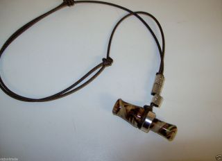 Camo Mini Working Duck Call Necklace S