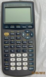 Texas Instruments TI 73 Graphing View Screen Calculator New