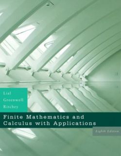 Mathematics and Calculus with Applications 8th Edition Margaret L Lia