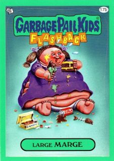 Garbage Pail Kids Flashback 3 Green Large Marge 17B