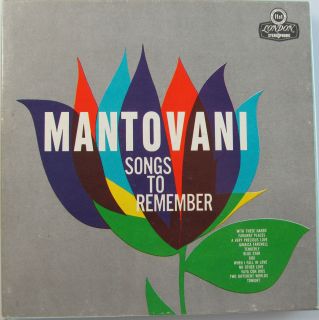 Mantovani Orchestra Songs to Remember Reel to Reel Tape 71 2
