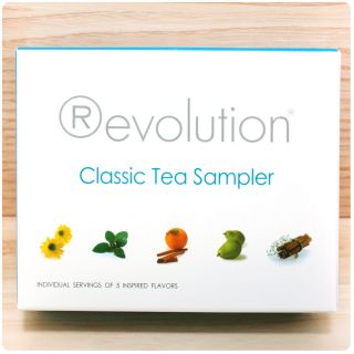 Revolution Herbal Tea Classic Tea sampler Chamomile Mint Chai citrus
