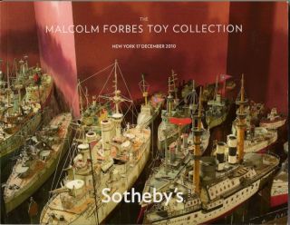 Sotheby’s Forbes Toy Coll Boat Soldier Monopoly M Cycle