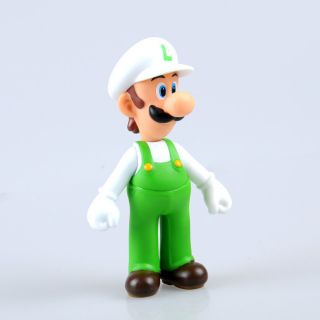 New Super Mario Bros 5 Luigi Action Figure Toy TG0096D