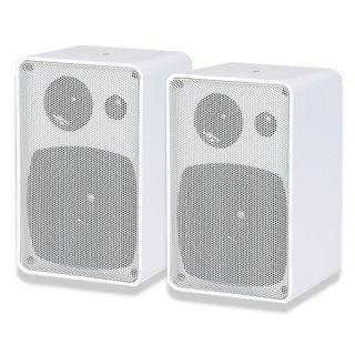 All Weather Water Resistant Marine Audio Boat Speakers White