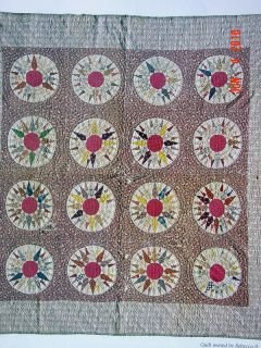 Mariners Compass Template Quilt Pattern 70 x 70
