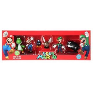 Nintendo Super Mario Bros 2 inch Figure 6 Pack