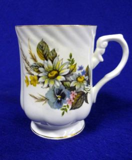 Vintage Marshall Field Porcelain Cup India Floral Mug