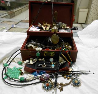  Lot Vintage Jewelry Some Repair 925 Sterling R S Kandell Marcus MORE