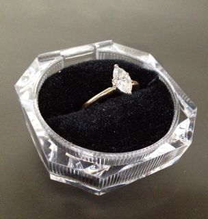 14k 1 2 Carat Marquise Diamond Solitaire Ring