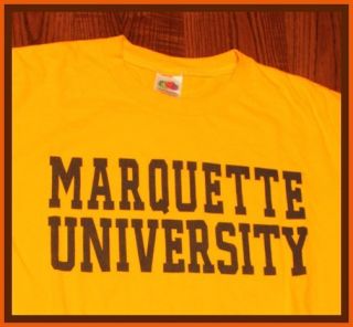 REDUCED $13 Marquette Golden Eagles NCAA Logo Apparel Style Cool T