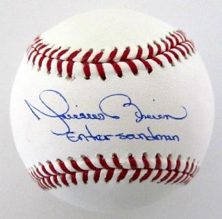 Mariano Rivera Signed MLB Baseball Yankees Enter Sandman PSA
