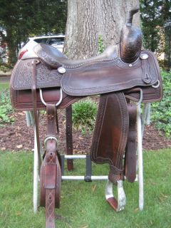 Marty Byrd Custom Hand Made Cutting Saddle Selling with 