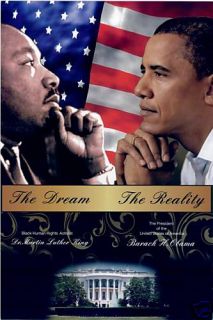 Rev Dr Martin Luther King President Barack Obama
