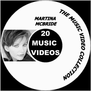 Martina McBride DVD The Promo Music Video Collection 20 Music Videos