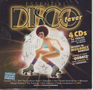 Disco Fever Tavores Sunshine Band & More CD NEW 4 CD 60 Songs Sealed