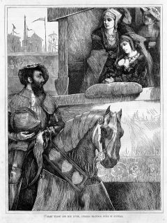 Horse and Soldier in Armour Mary Tudor Duke of Suffolk
