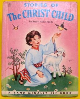 Christ Child Vintage Rand McNally Elf Mary Alice Jones 1957 VG