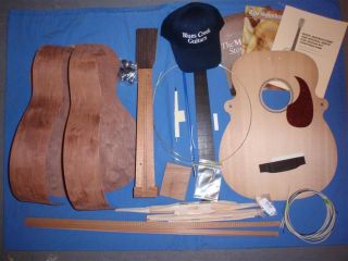 Blues Creek Guitars Martin Kit OM Waterfall Bubinga Kit 2