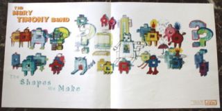 Mary Timony Band Shapes We Make Promotional Poster