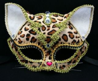 Cat Fancy Dress Costume Masquerade Ball New Year Eye Mask