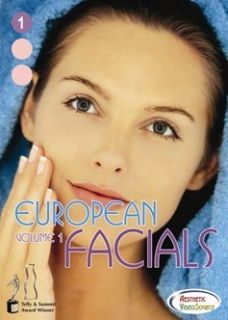 European Facials I DVD Massage Spa Video Rita Page
