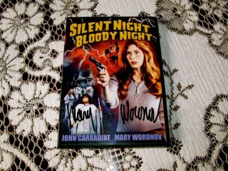 Bloody Night DVD Signed by Mary Woronov Rock N Roll High School