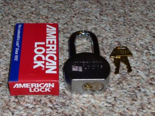 American Master Door Gate Shed Truck Hasp Padlock Lock