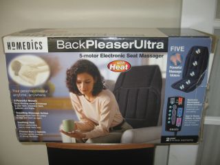 Homedics Back PLEASER Ultra Massager Seat Cushon Model LSS 8