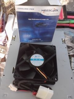 New Masscool FD8025S1M 80mmx25mm 12VDC Cooling Fan PC Case