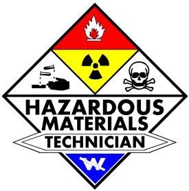 Hazardous Materials Technician Decal Sticker Hazmat