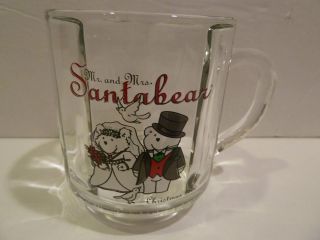 MARSHALL FIELDS Christmas 2000 Mr. & Mrs. Santa Bear Cocoa Mug 3