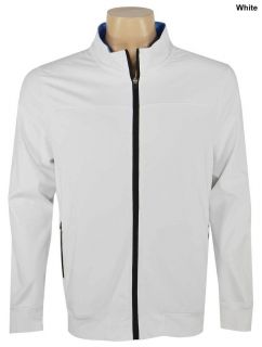 New Travis Mathew Golf Van Ness Jacket White Medium