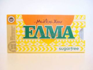Natural Greek Mastic Mastiha Gum Elma Sugarfree 1 Pack