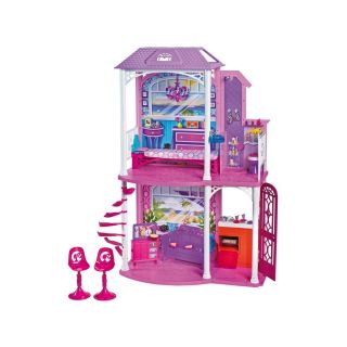 Mattel Barbie 2 Story Beach House w 4 Rooms Furniture Accessories FAST