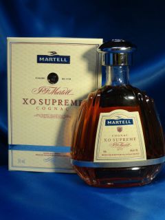 Martell XO Supreme Cognac Collectible Glass Bottle 50ml