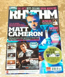 Special Issue Summer 2012 Matt Cameron Drum Lessons Reviews CD