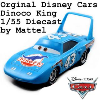 Pixar Cars The King 43 Dinoco Mattel 1 55 Diecast Car Toy