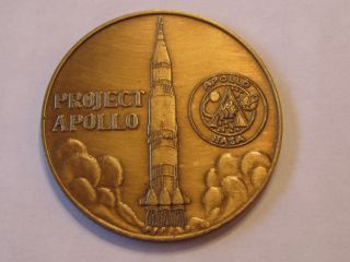 Project Apollo Medal Young Mattingly Duke 1972